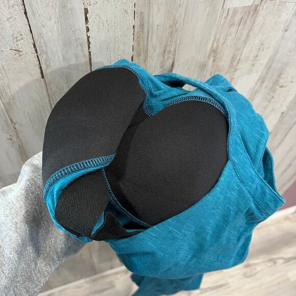 Toad & Co Teal Avalon Tank Stretch Jersey Fit & Flare Sundress Pockets Small - Picture 7 of 10